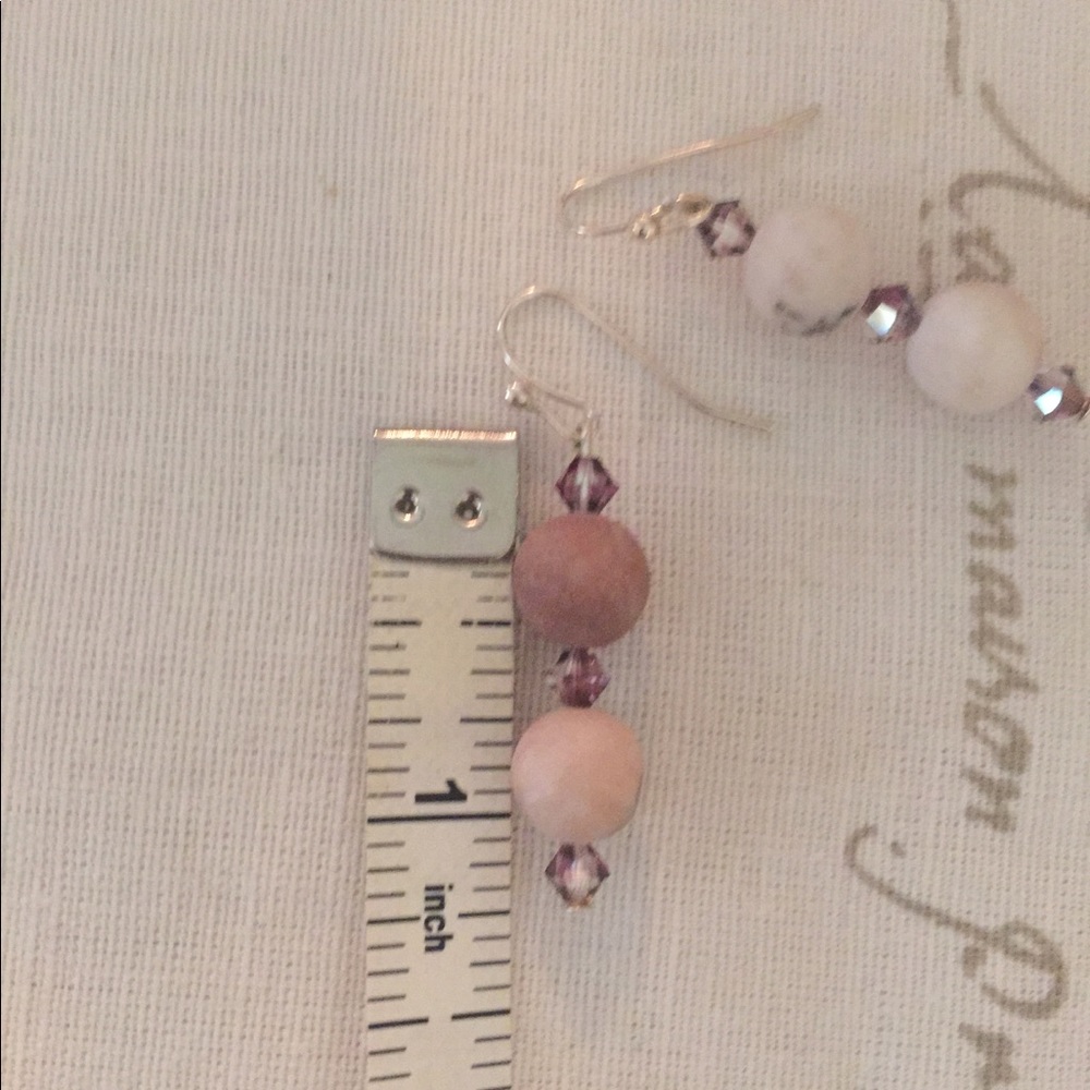 Semiprecious stone /crystal on ss wire. - Picture 4 of 4